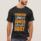 Lieve pompoentaart verkoper t-shirt (Voorkant)