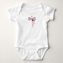 Lieve pop T-shirt baby romper
