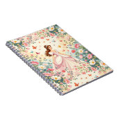 Lieve prinses met vlinders notitieboek (Rechterzijde)