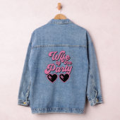Lieve Retro Echtgenote Van De Party Bachelorette Denim Jacket (Hangar)
