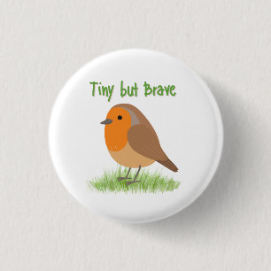 Lieve Robijn Vogel Magneet Ronde Button 3,2 Cm