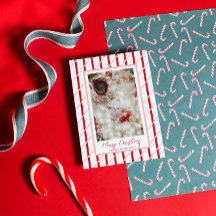 Lieve rode en roze strepen | Kerst familie foto