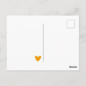 Lieve rode kat - verjaardag kinderen briefkaart (Achterkant)