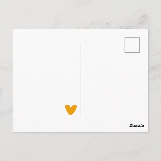 Lieve rode kat - verjaardag kinderen briefkaart (Achterkant)