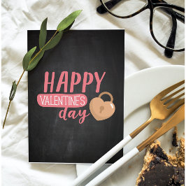 Lieve romanc Happy Valentines Day Gift Feestdagenkaart