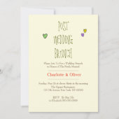 Lieve romantische harten kaart (Voorkant)