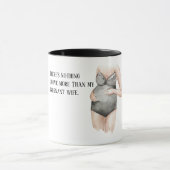 Lieve romantische vrouwen met een kinderwagen met  mok (Midden)