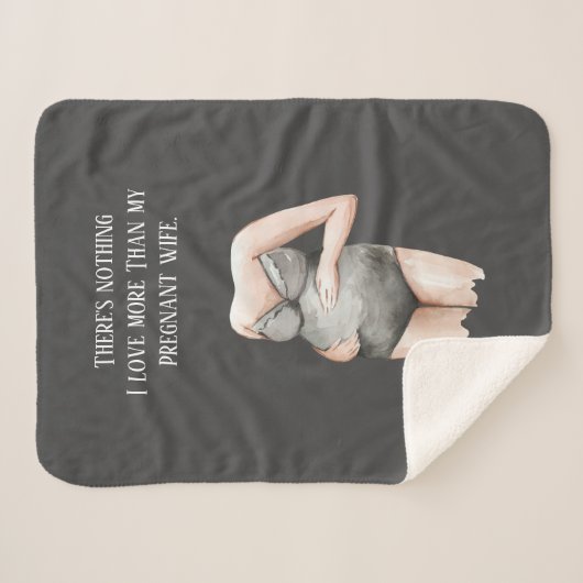 Lieve romantische vrouwen met een kinderwagen met  sherpa deken (Voorkant (horizontaal))