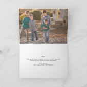 Lieve Roos Foto Moederdag Kaart (Binnen)