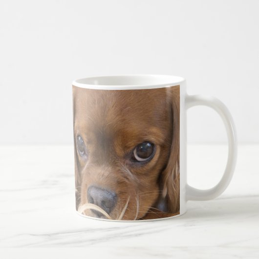 Lieve Ruby Cavalier King Charles Spaniel Koffiemok (Rechts)