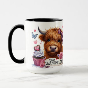 Lieve Ruwharige Hooglandkoe Valentijn Mok