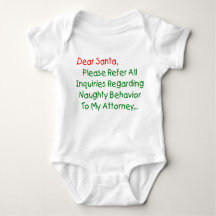 Lieve Santa Attorney - Funny kerstbrief