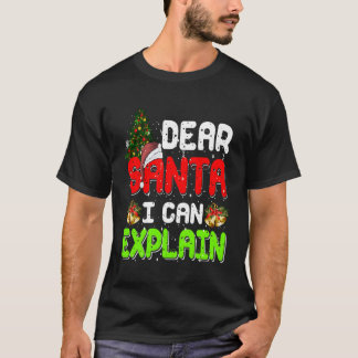 Lieve Santa kan ik pyjama uitleggen voor T-shirt