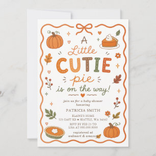 Lieve Schat Pompoen Geslacht Neutrale Baby Shower Kaart