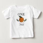 Lieve schat T-shirt 1e verjaardagsfeestje (Voorkant)