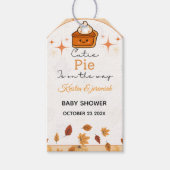 Lieve schat val baby shower cadeaulabel (Voorkant)