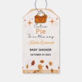 Lieve schat val baby shower cadeaulabel (Achterkant)