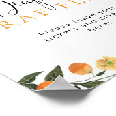 Lieve Schatje Luier Raffle Bord Poster (Hoek)