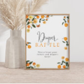 Lieve Schatje Luier Raffle Bord Poster