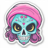 Lieve Schedel Sticker (Voorkant)