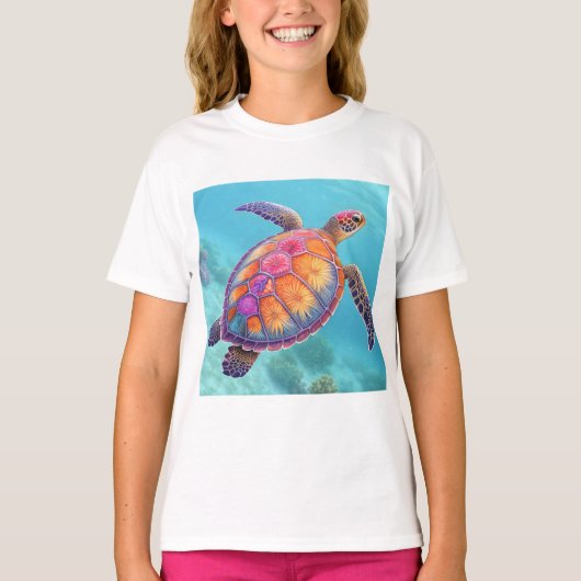 Lieve Schildpad T-shirt (Voorkant)