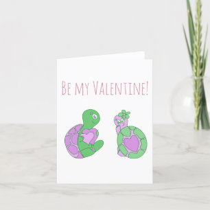 Lieve Schildpad Verjaardag / Valentijnsdag  Feestdagen Kaart