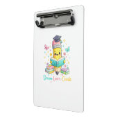 Lieve Scholiere Potlood & Boeken Mini Klembord (Angled2)