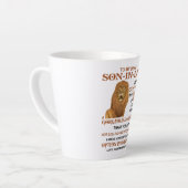 Lieve schoonzoon, ik heb je niet het geschenk van  latte mok (Linkerhoek)