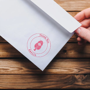 Lieve Schotse Hoogland Koe Bedankt zelfinktstempel Zelfinktende Stempel