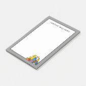 Lieve Sesame Street-vriendjes Post-it® Notes (Schuin)