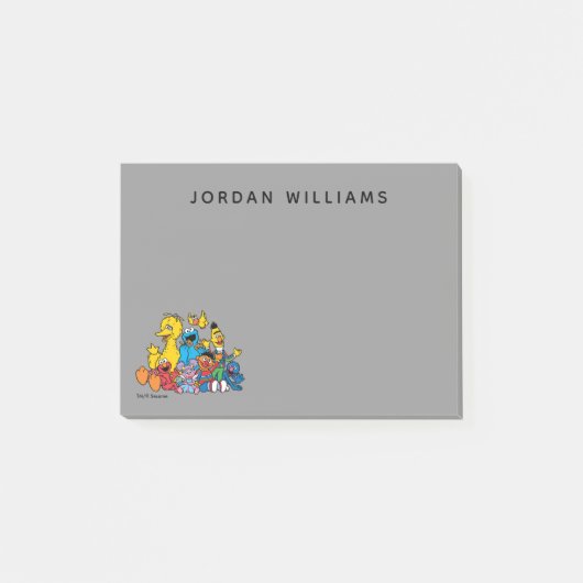 Lieve Sesamstraat Vrienden Post-it® Notes (Voorkant)