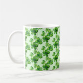 Lieve Shamrocks St. Patrick's Dag Koffiemok (Links)