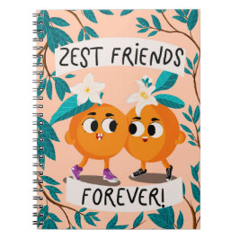 Lieve Sinaasappel Pittige Vrienden Notitieboek