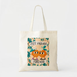Lieve Sinaasappelschil Vrienden Tote Bag