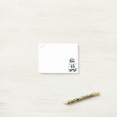 Lieve Skaterkat Notities Post-it® Notes (Op bureau)