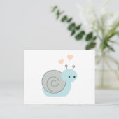 Lieve slak briefkaart (Staand voorkant)