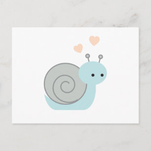 Lieve slak briefkaart