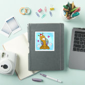 Lieve Slak Disco Post Kerst Vinyl Sticker (iPad Cover)