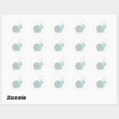 Lieve slak ronde sticker (Vel)