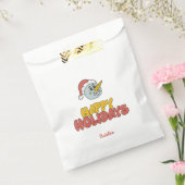 lieve sneeuwman feestelijke party bedankzakje (Gezegeld)