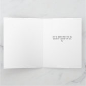 Lieve Sneeuwmannenfamilie in bijpassende hoeden en Kaart (Binnen)