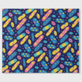 Lieve snoepjes. cadeaupapier (Vlak)