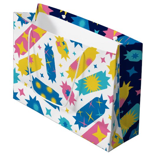 Lieve snoepjes. groot cadeauzakje (Voorkant Gekanteld)