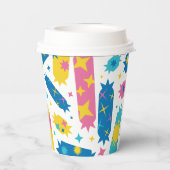 Lieve snoepjes. papieren bekers (Achterkant)