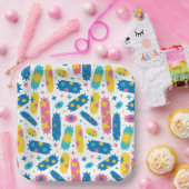 Lieve snoepjes. papieren bordje (Feest)