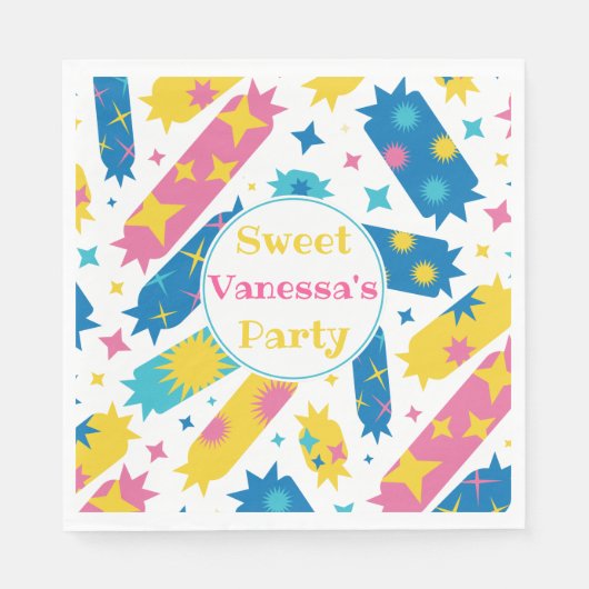 Lieve snoepjes. servet (Voorkant)