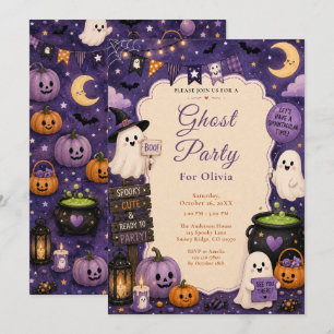 Lieve Spoken Halloween Feest Kaart