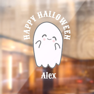 Lieve spook Halloween-feest  Raamsticker