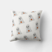 Lieve spook Halloween kunst Kussen (Achterkant)