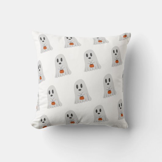 Lieve spook Halloween kunst Kussen (Voorkant)